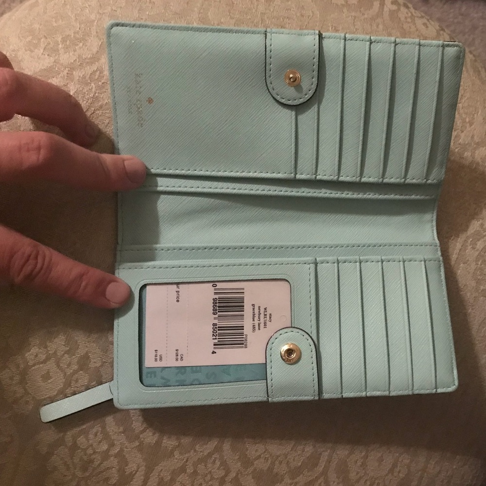 Kate Spade Newberry Lane "Loden" in Grace Blue Set - Picture 5 of 6